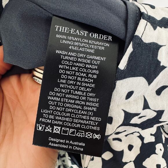 The East Order Tait Midi Dress in Arty Print - Picture 4 of 10